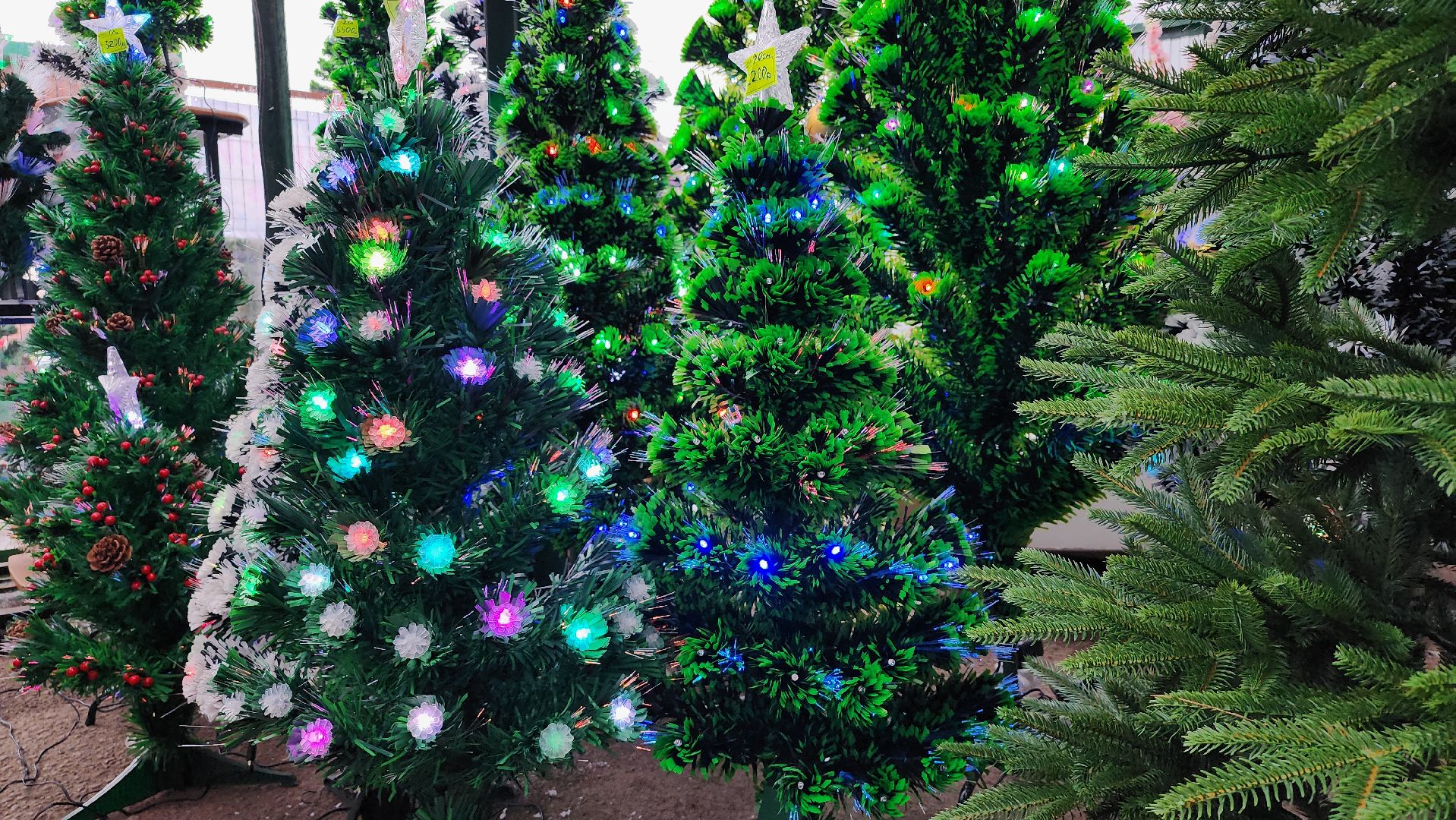 Новый год, новогодние гирлянды, искусственные елки, Ногинск, Богородскиц городской округ, вертикалки