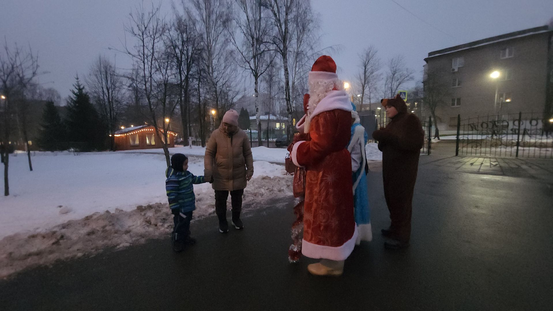 Павловский Посад, Городской округ Павловский Посад, Люди, Жители, Новый год, Дед Мороз, вертикалки,