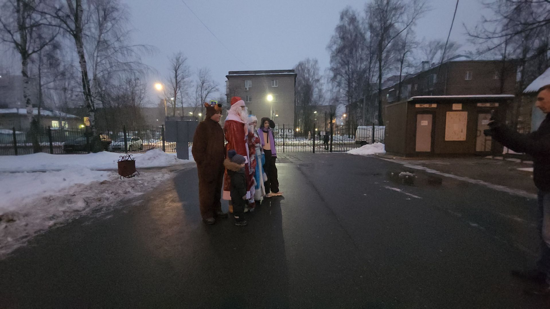Павловский Посад, Городской округ Павловский Посад, Люди, Жители, Новый год, Дед Мороз, вертикалки,