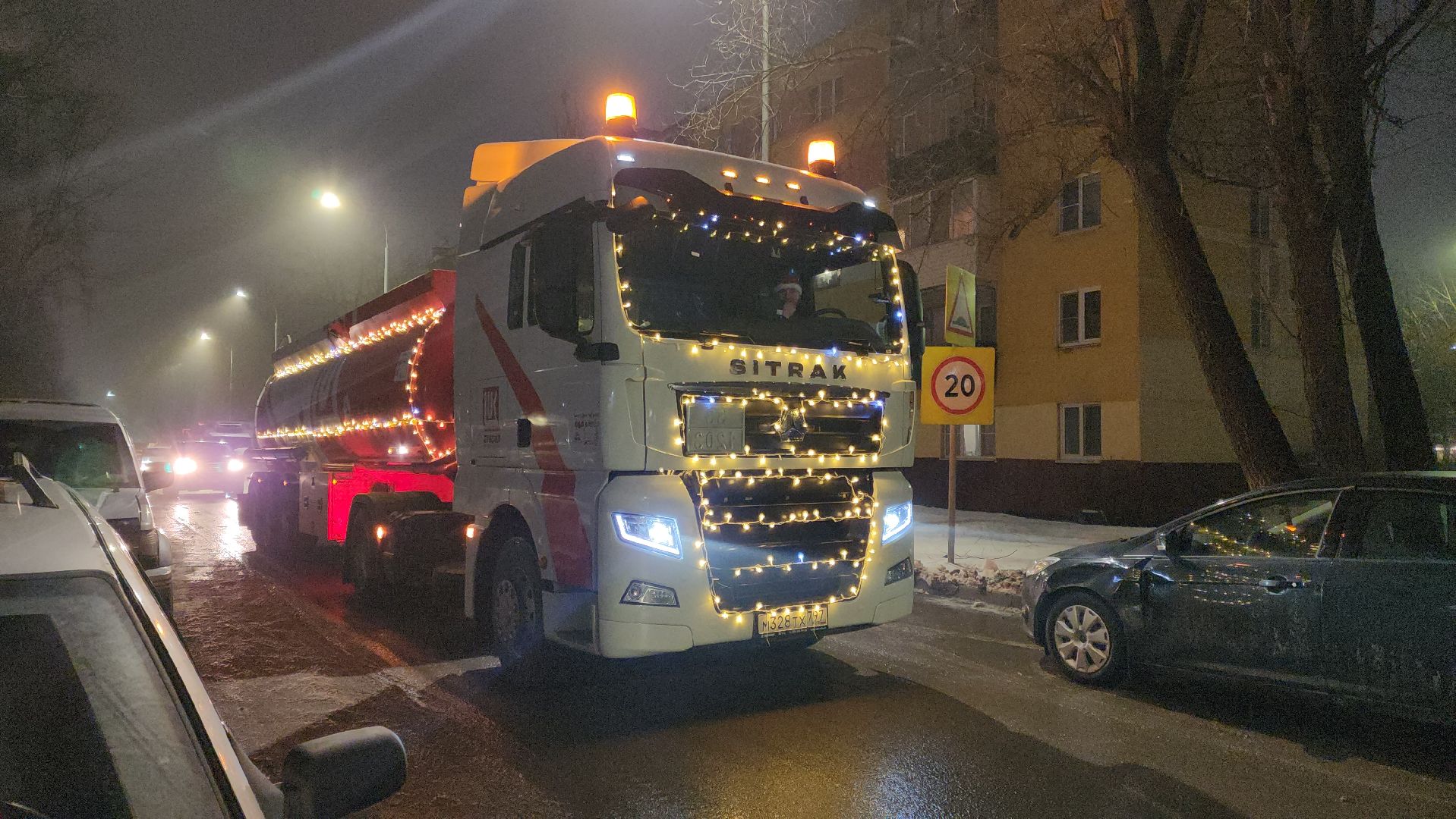 вертикалки, Подольск, Кдц Молодежный, Водители России, Новогодний грузовик,