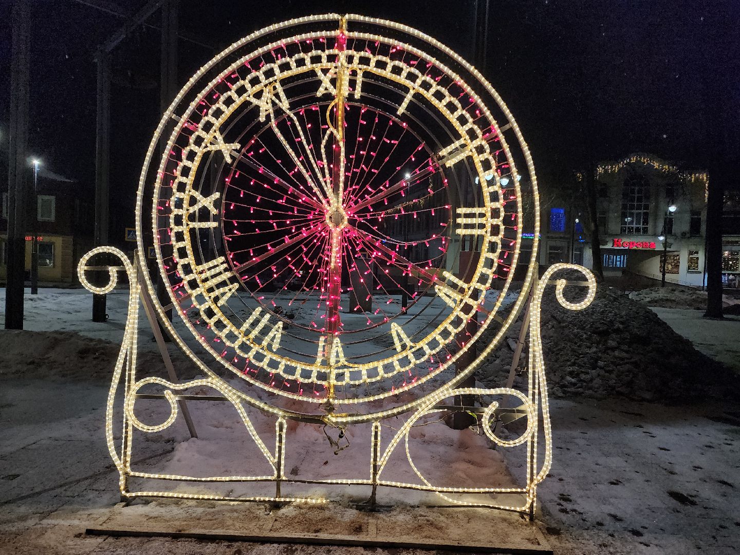 Егорьевск, вертикалки, Подмосковье, зима в подмосковье, Московская область,