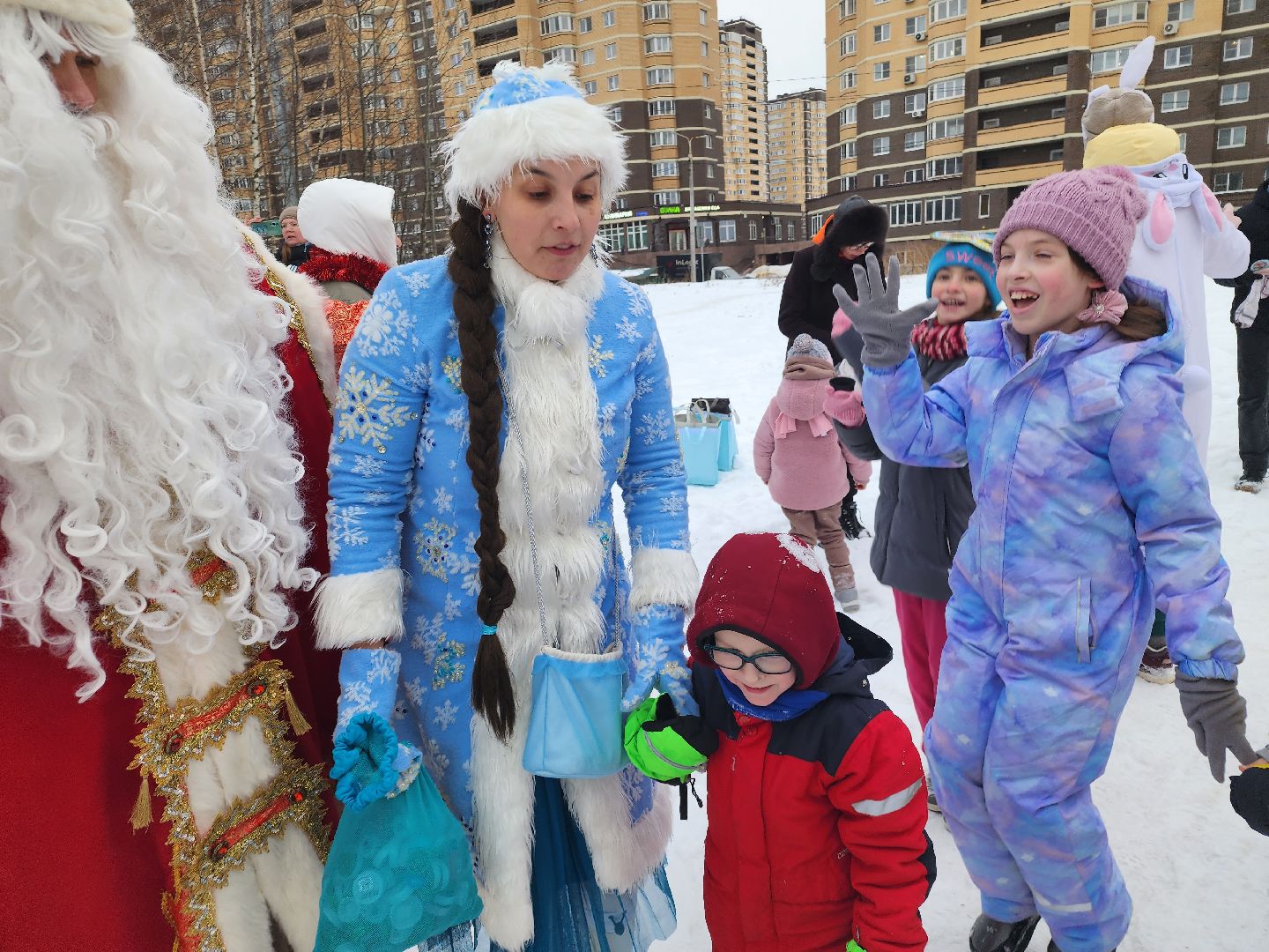 долгопрудный, новые водники, рсо, экология, дед мороз и снегурочка, экощипцы,