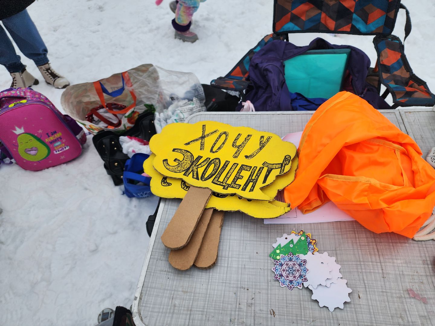 долгопрудный, новые водники, рсо, экология, дед мороз и снегурочка, экощипцы,