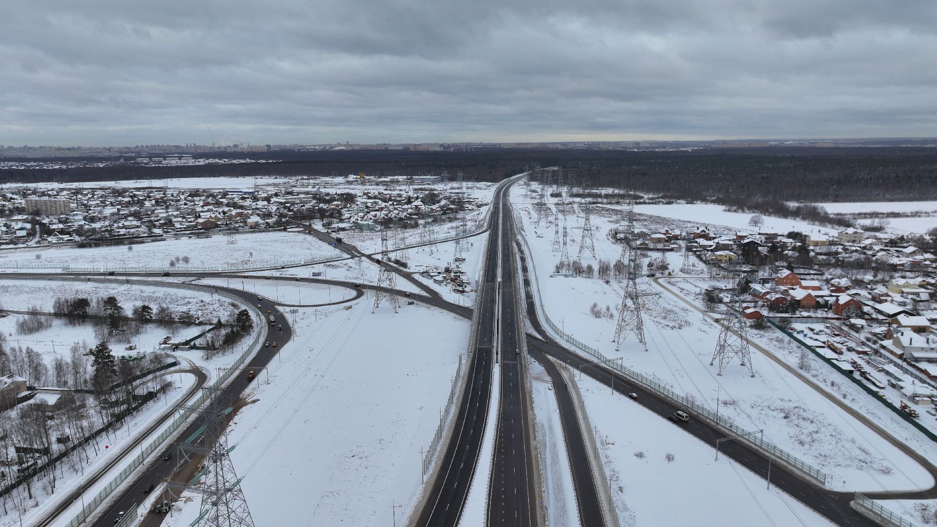 видео с коптера, мытищи, мытищинская хорда,