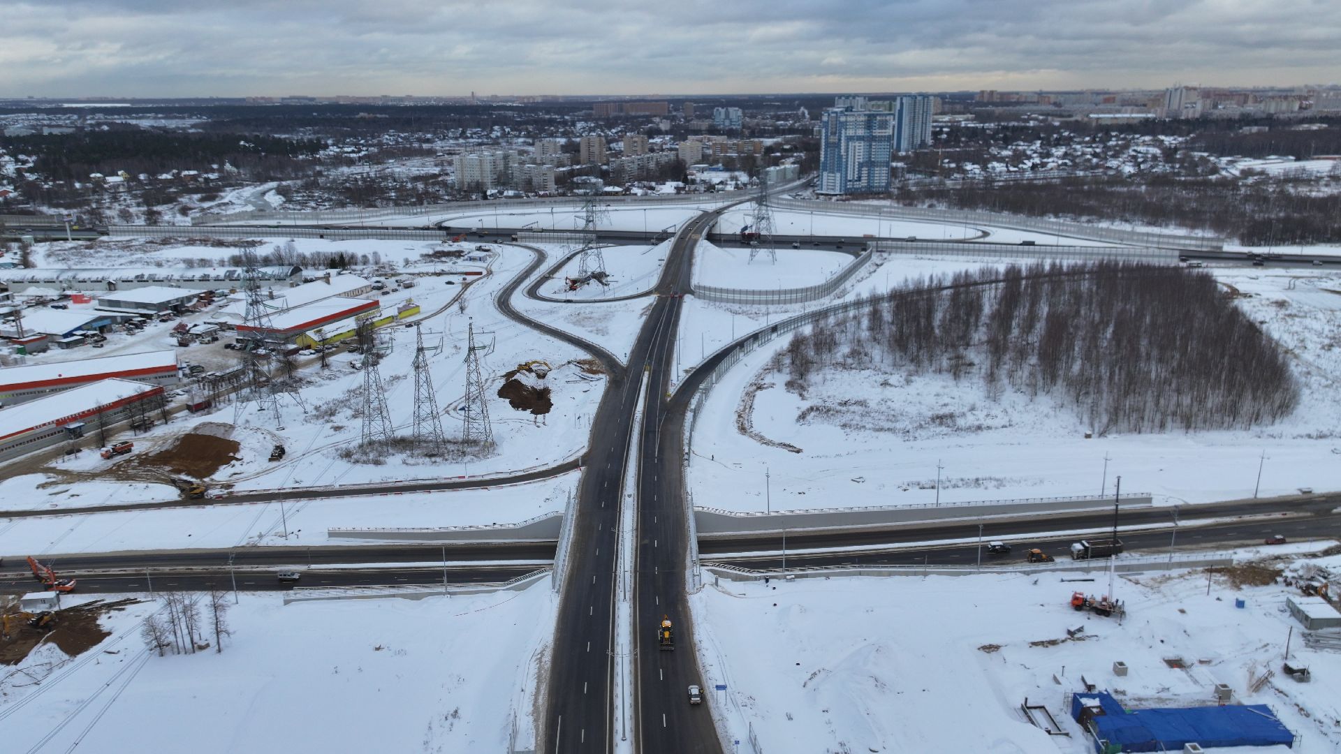 видео с коптера, мытищи, мытищинская хорда,
