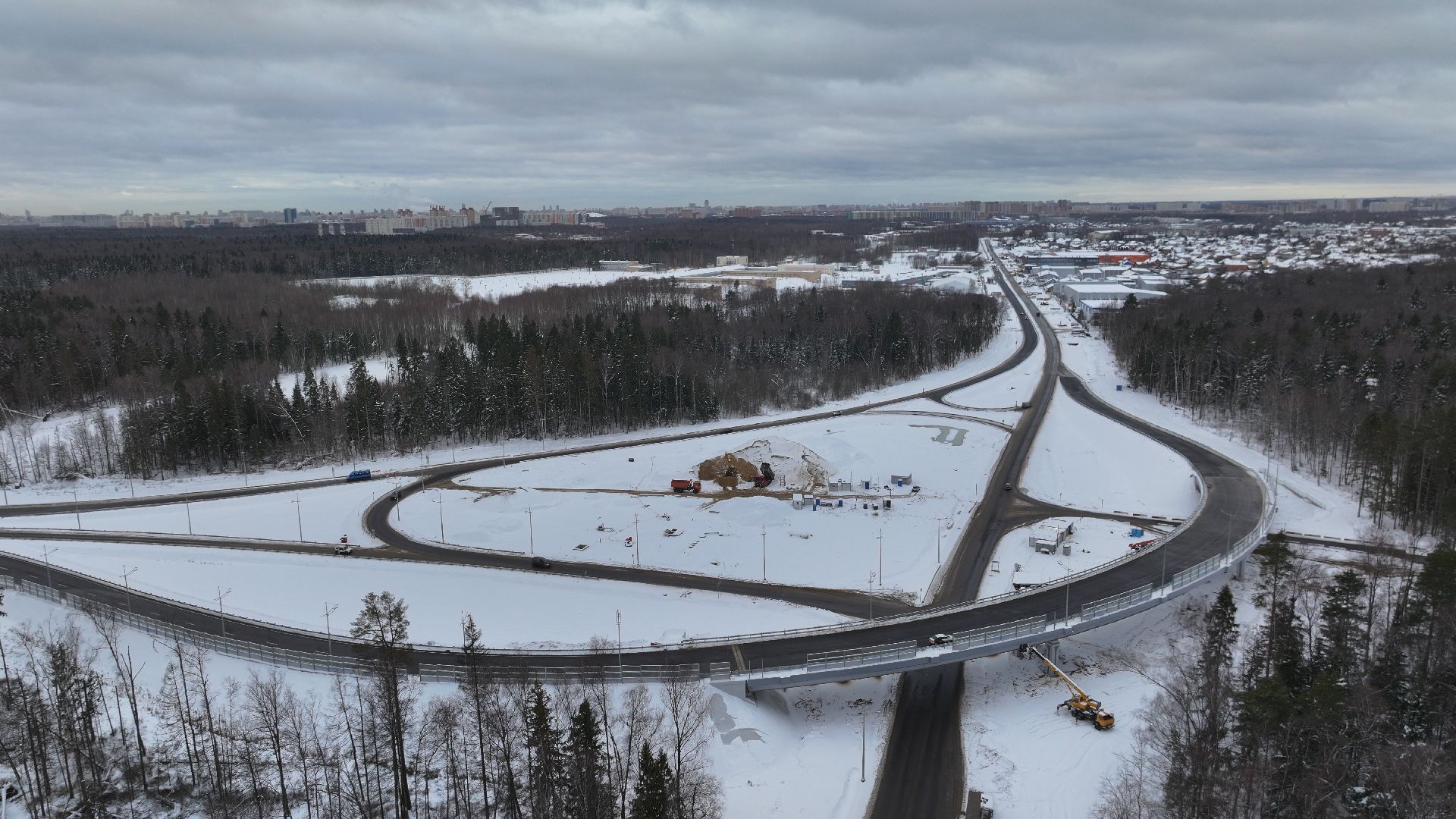 видео с коптера, мытищи, мытищинская хорда,