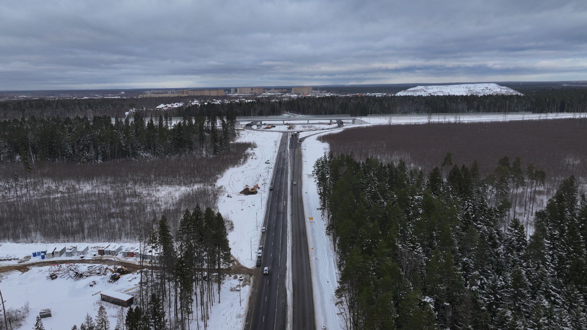 видео с коптера, мытищи, мытищинская хорда,