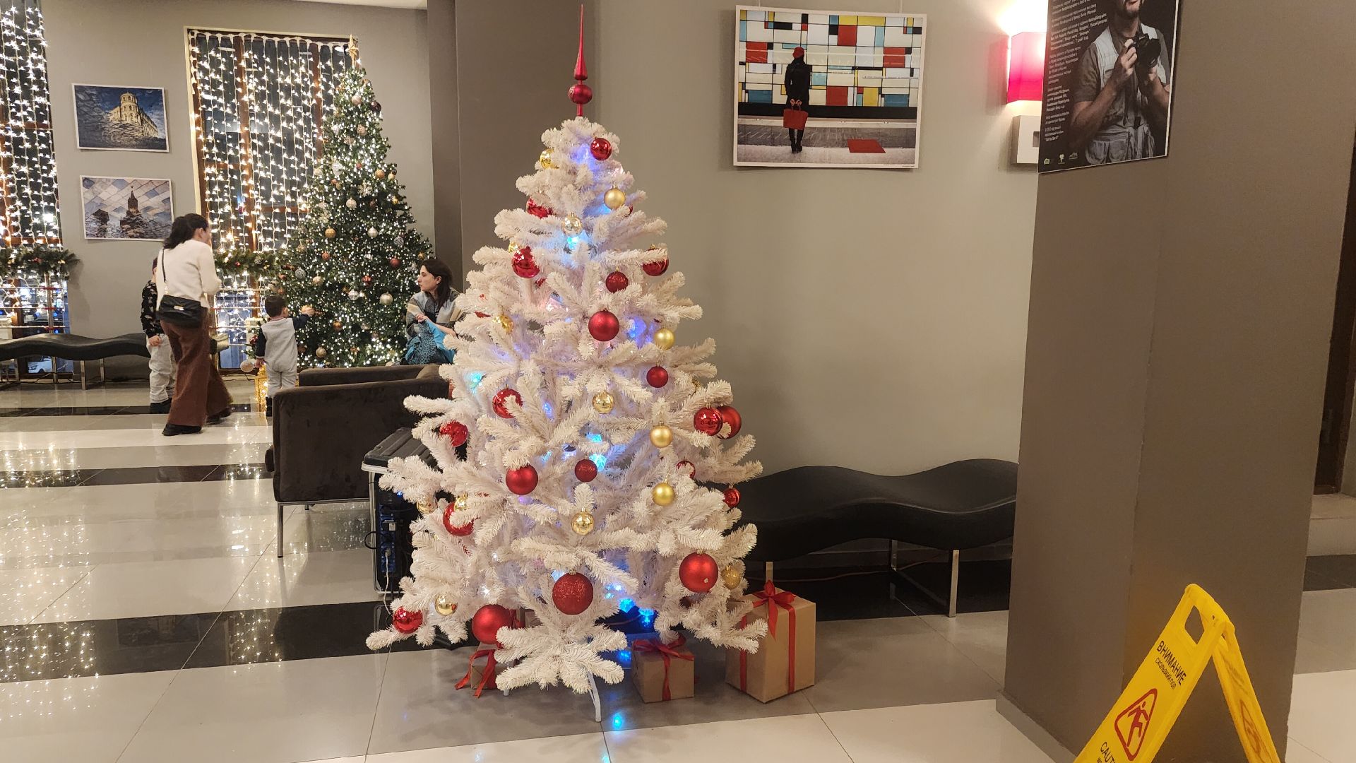 Звенигород, Культура, новогодние праздники, вертикалки,