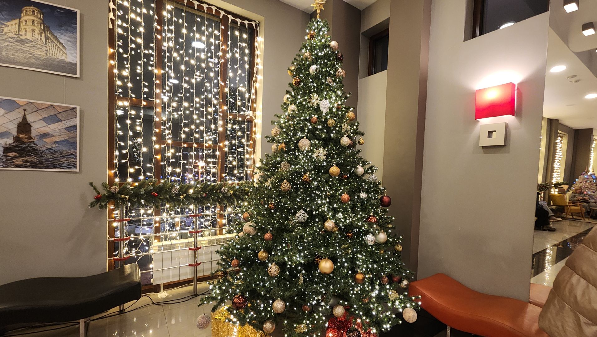 Звенигород, Культура, новогодние праздники, вертикалки,