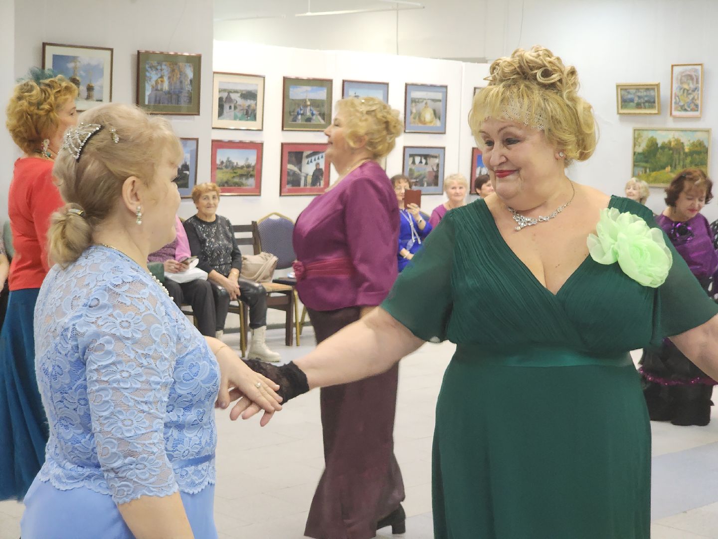 вертикалки, орехово зуево, клуб исторического танца, новогодний бал,