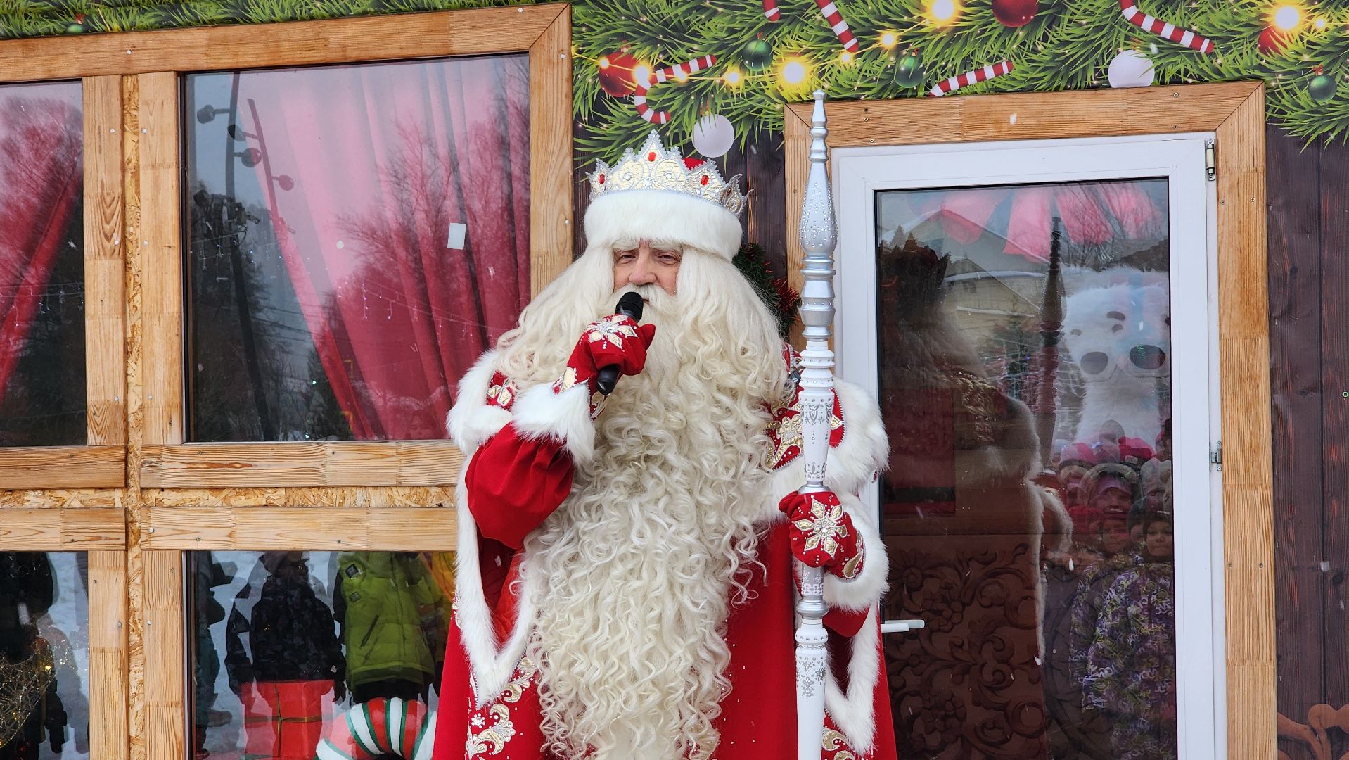 Солнечногорск, вертикалки, Российский Дед Мороз, резиденция деда мороза, зима в подмосковье,