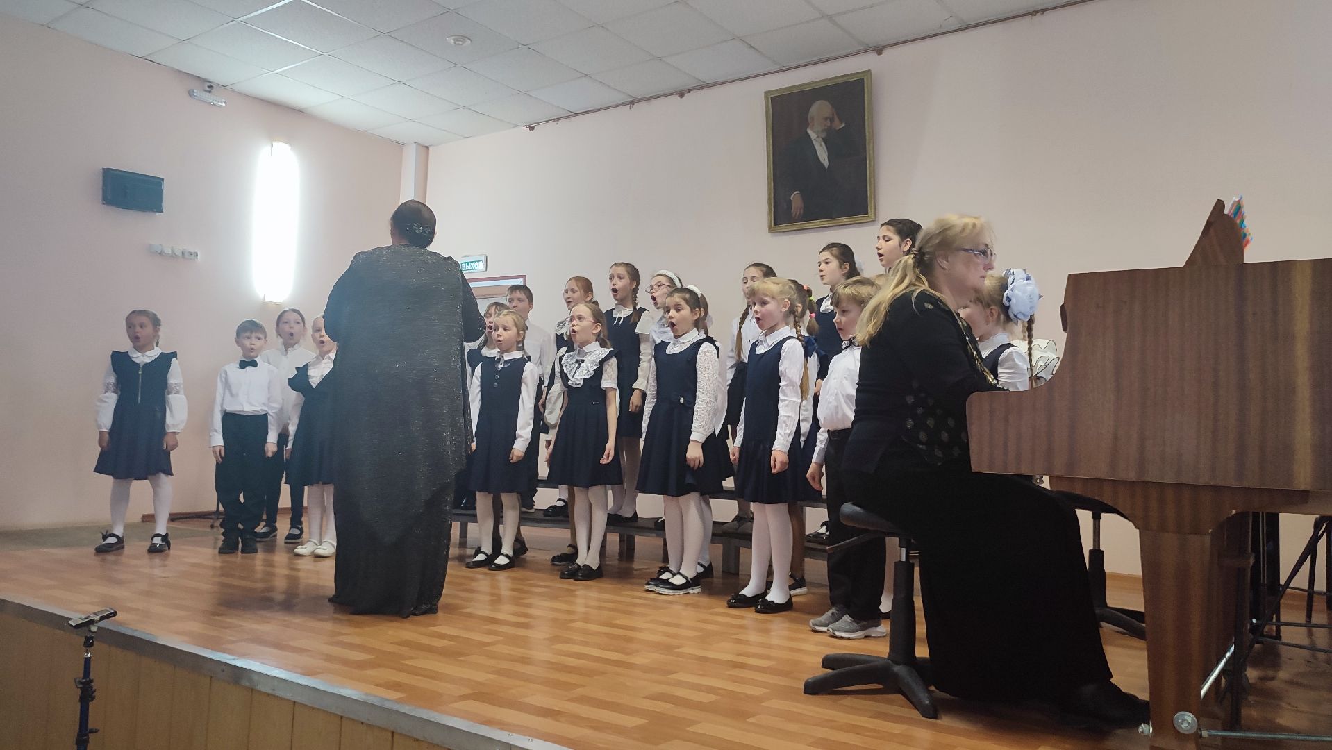 Кашира, ДШИ, отчетный концерт, хор, оркестр