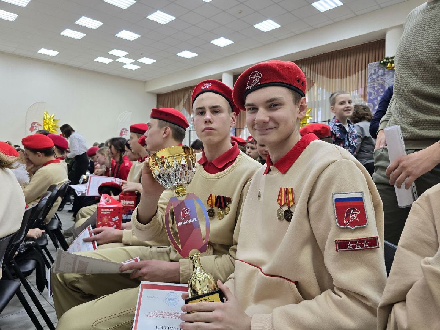 можайск, можайский городской округ, подмосковье, итоги года, юнармия, итоги 2024 года, военно-патриотическое движение, молодежное движение, юные патриоты, юнармейские отряды,