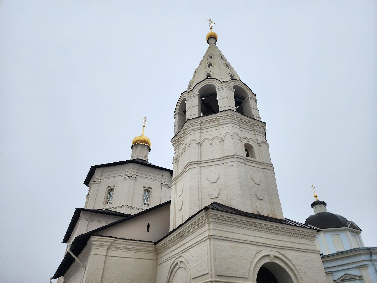 Коломна, монастырь, церковь, реставрация, вертикалки,