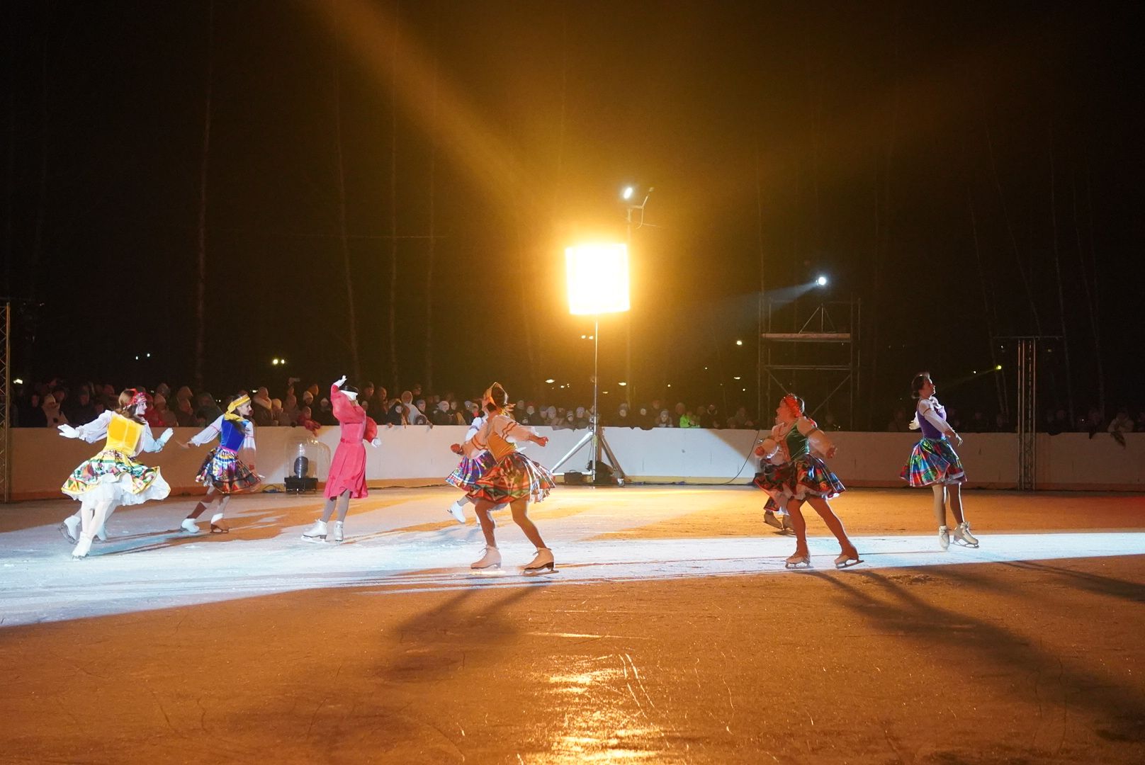 Павловский Посад, Электрогорск, Ледовое шоу, Дети, Люди, Зрители, Спорт,