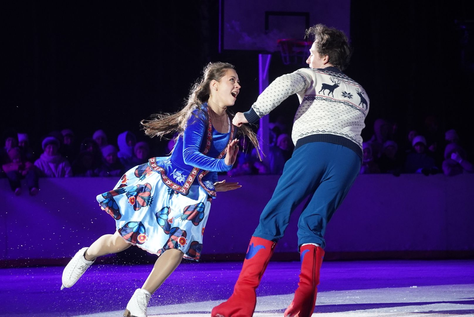 Павловский Посад, Электрогорск, Ледовое шоу, Дети, Люди, Зрители, Спорт,