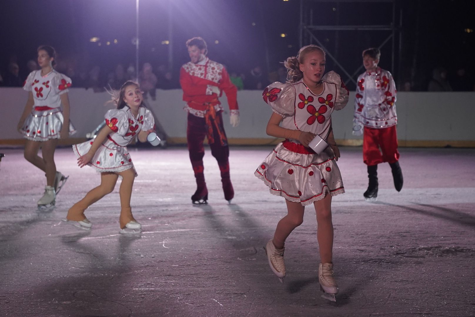 Павловский Посад, Электрогорск, Ледовое шоу, Дети, Люди, Зрители, Спорт,