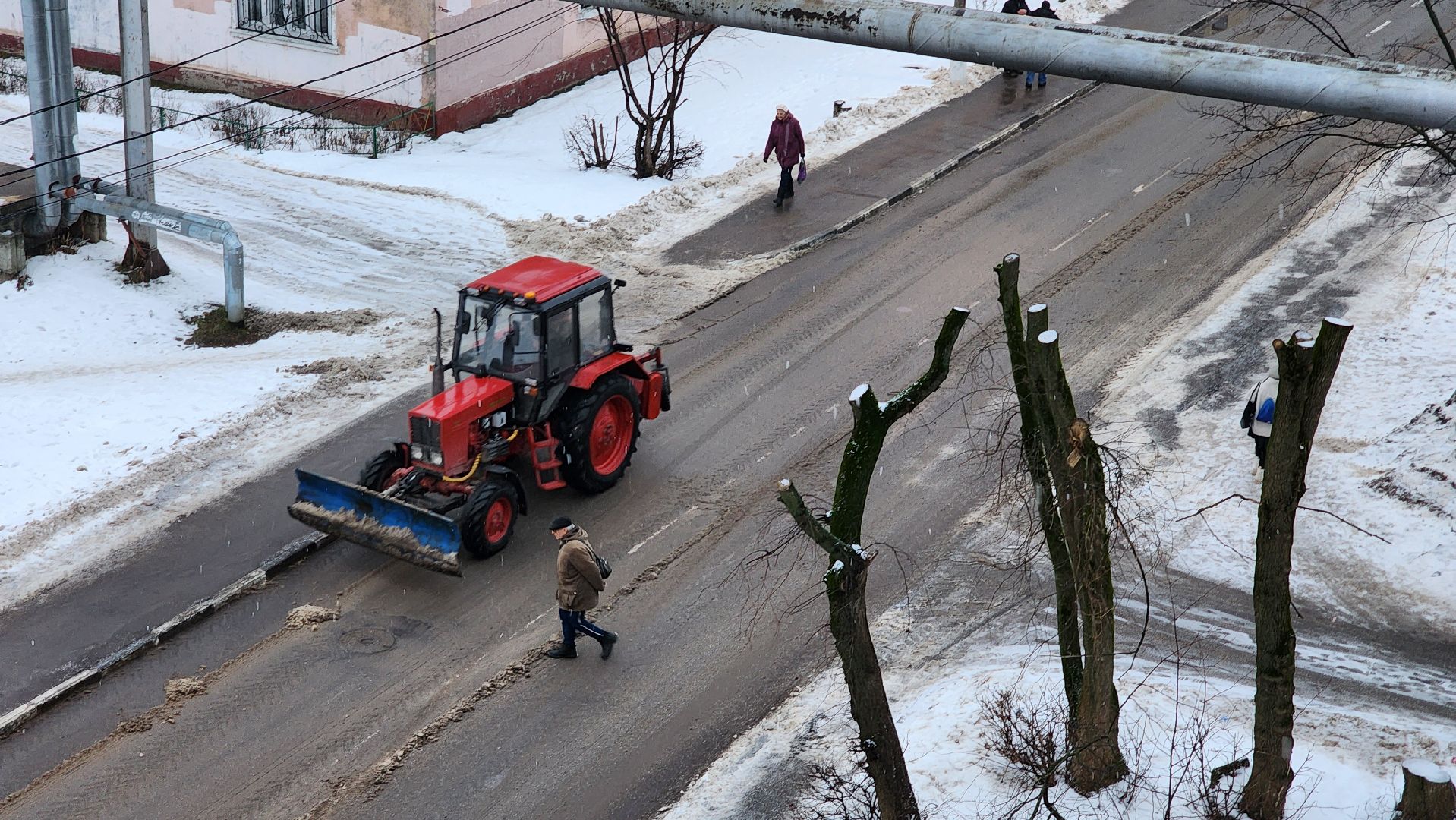 ЖКХ, уборка снега, коммунальные службы, Старая Купавна, Богородский городской округ, вертикалки