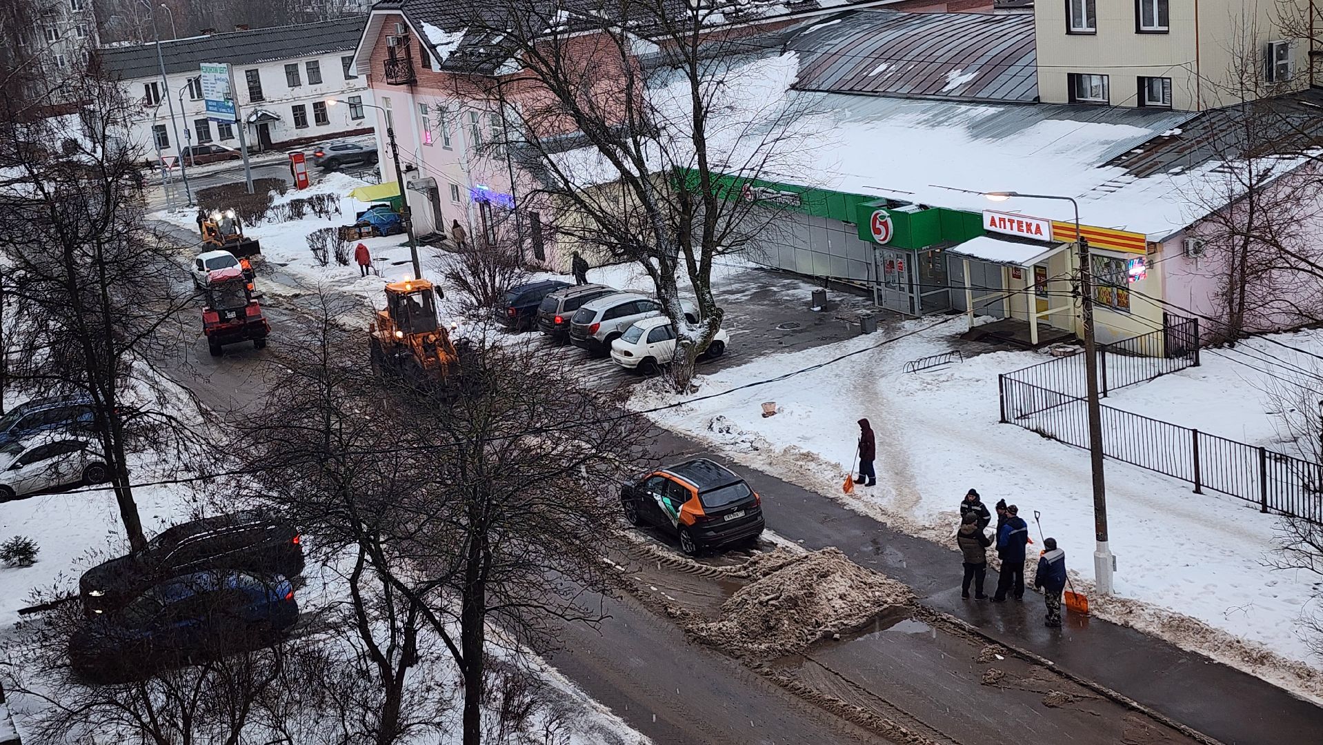 ЖКХ, уборка снега, коммунальные службы, Старая Купавна, Богородский городской округ, вертикалки