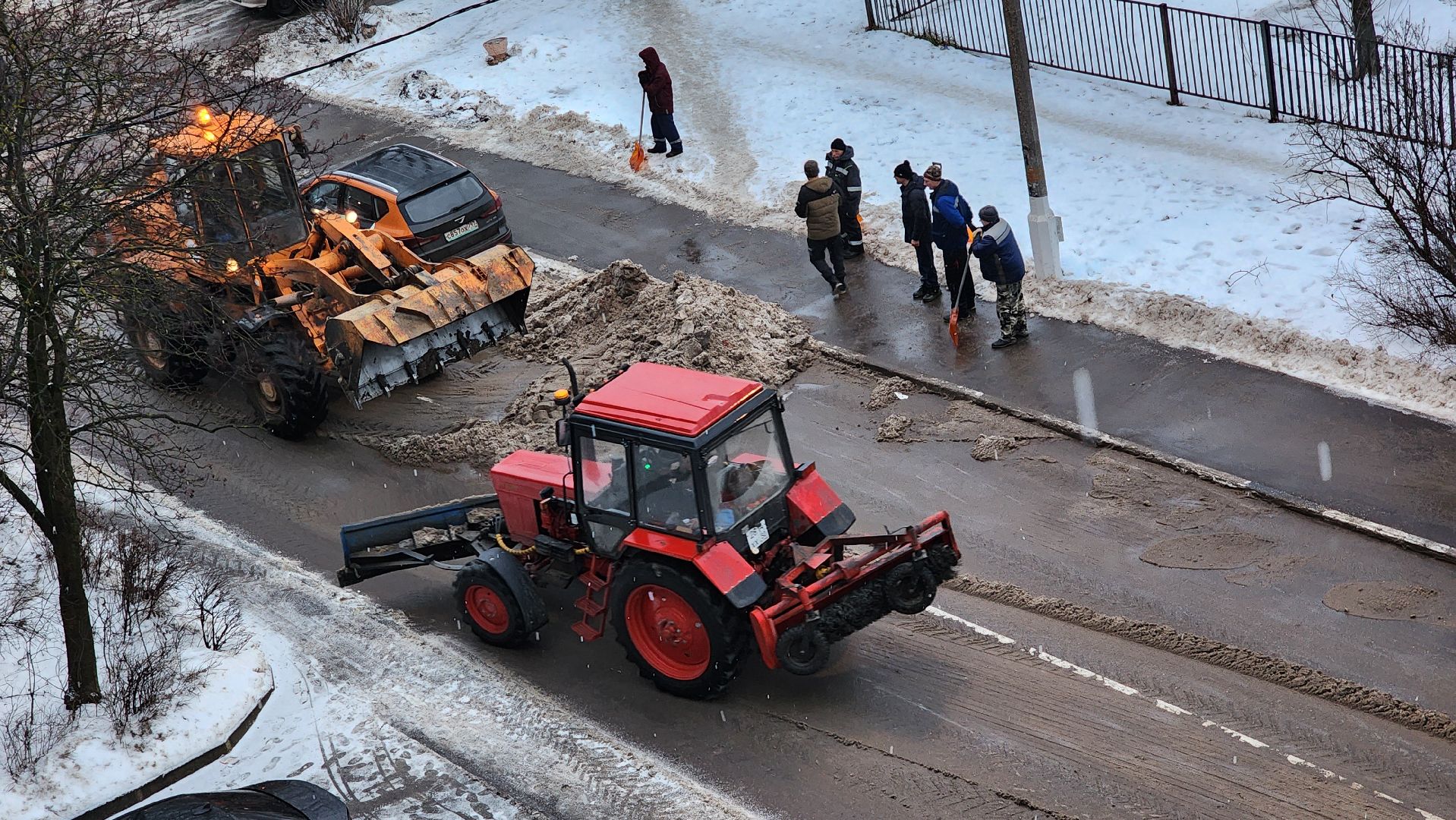 ЖКХ, уборка снега, коммунальные службы, Старая Купавна, Богородский городской округ, вертикалки
