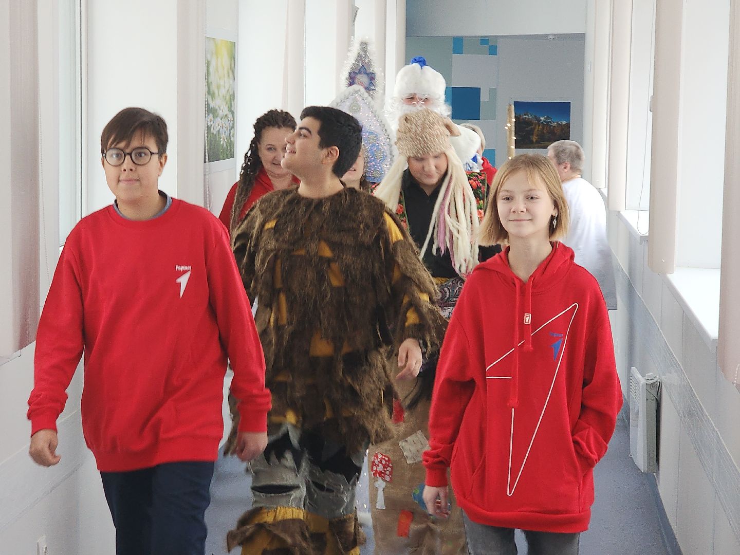 новый год, движение первых, поздравление,