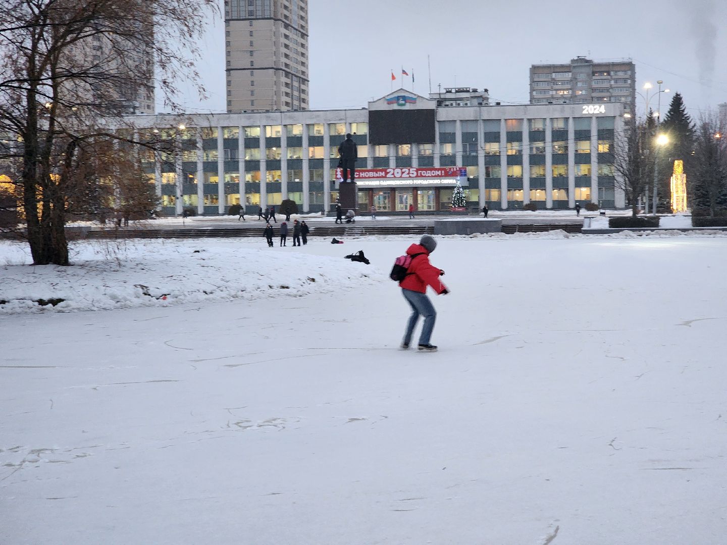 одинцово, благоустройство, пруд, каток, баранка, вертикалки,
