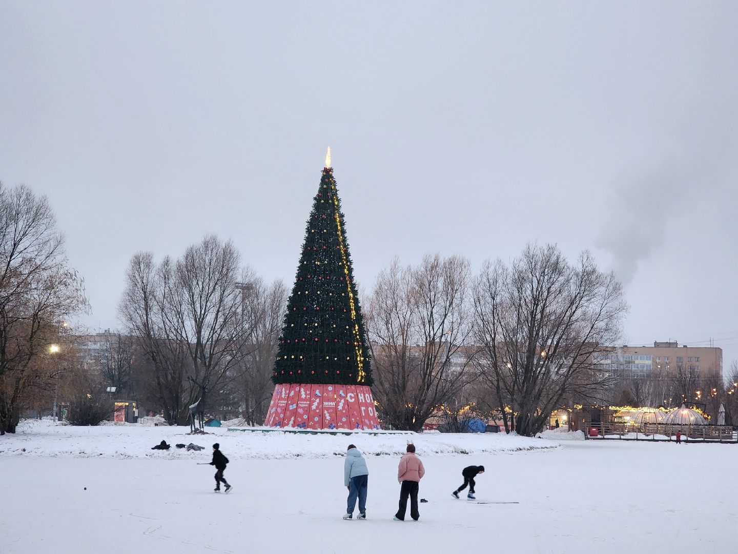 одинцово, благоустройство, пруд, каток, баранка, вертикалки,