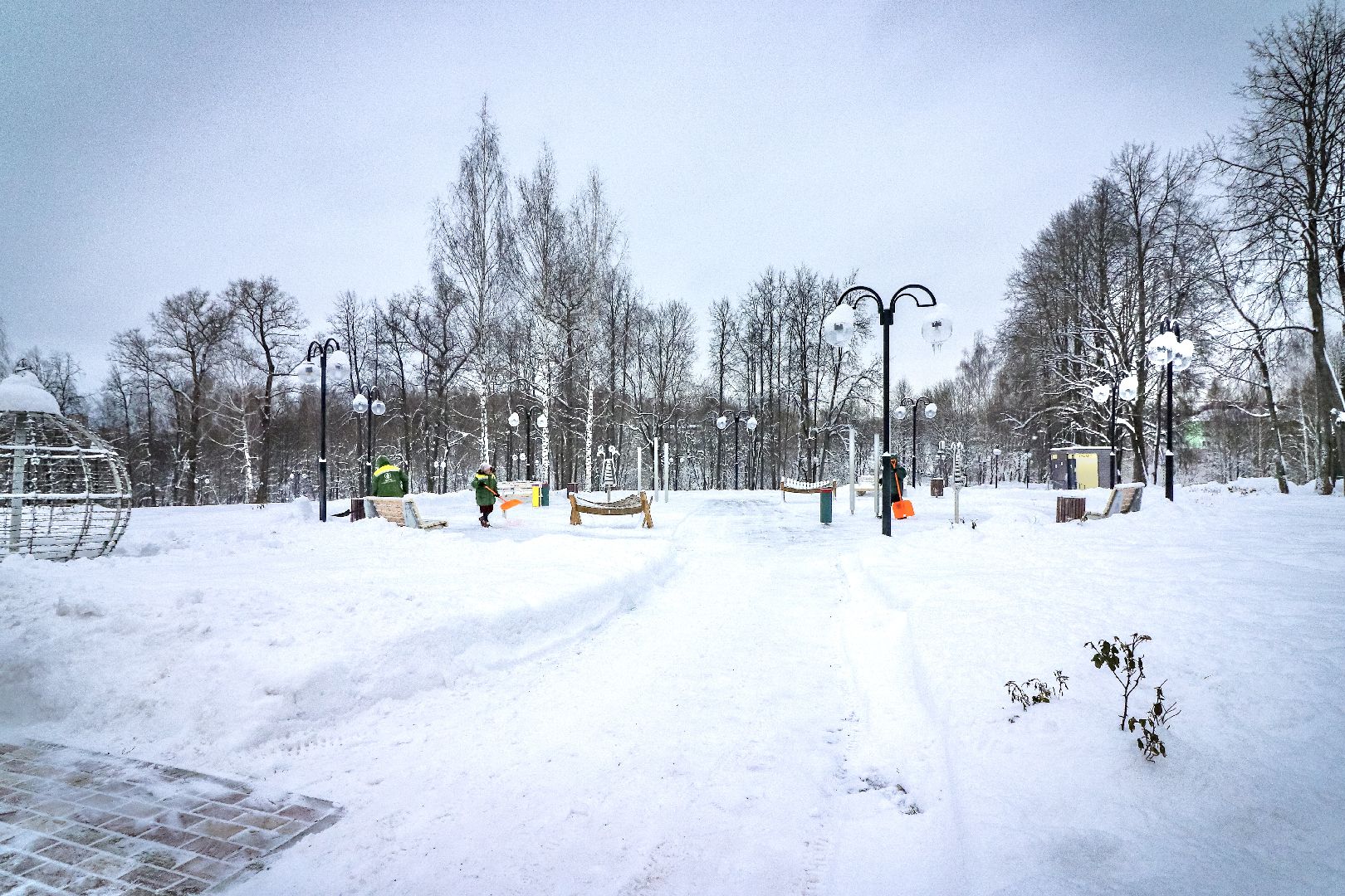Клин, общество, ЖКХ, уборка снега, вертикалки,