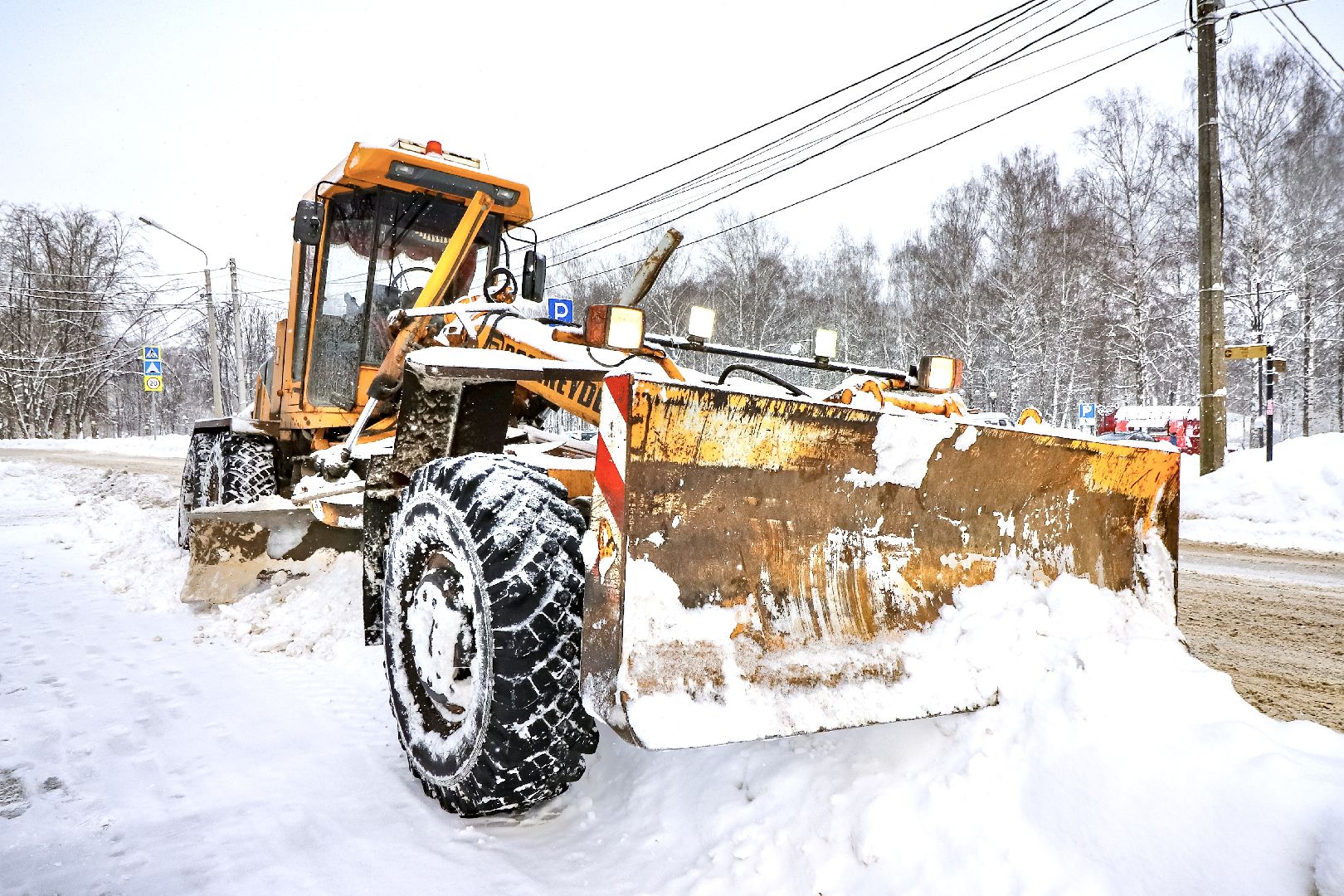 Клин, общество, ЖКХ, уборка снега, вертикалки,
