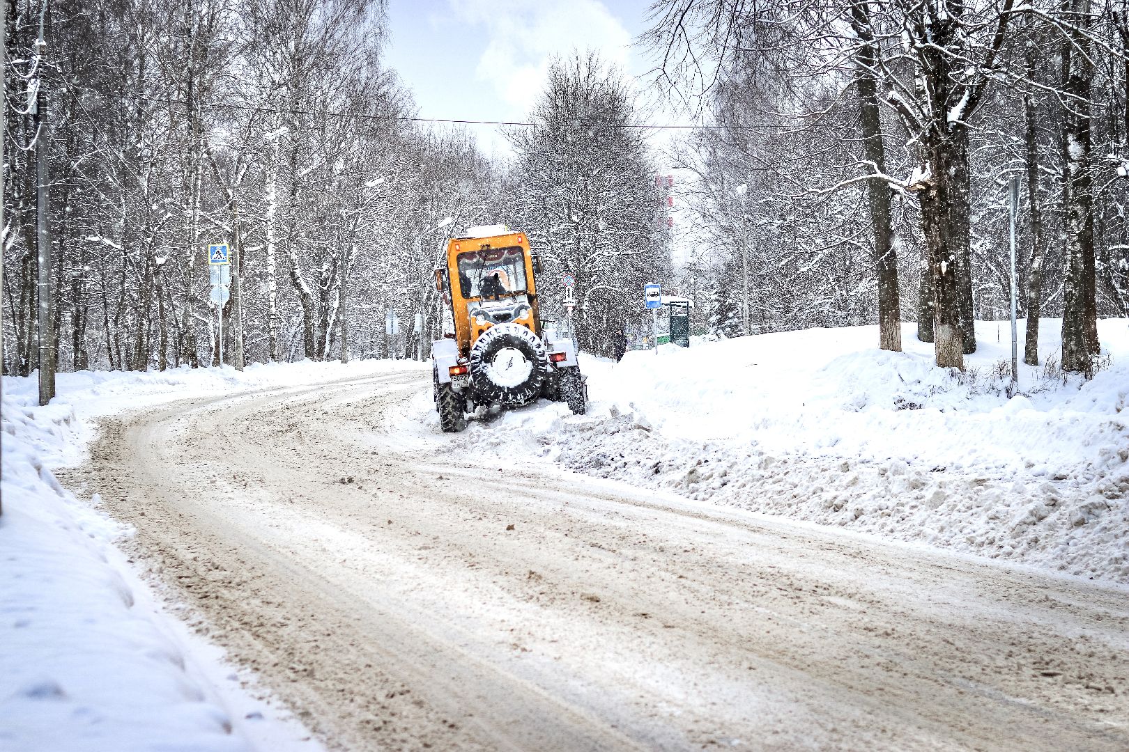 Клин, общество, ЖКХ, уборка снега, вертикалки,