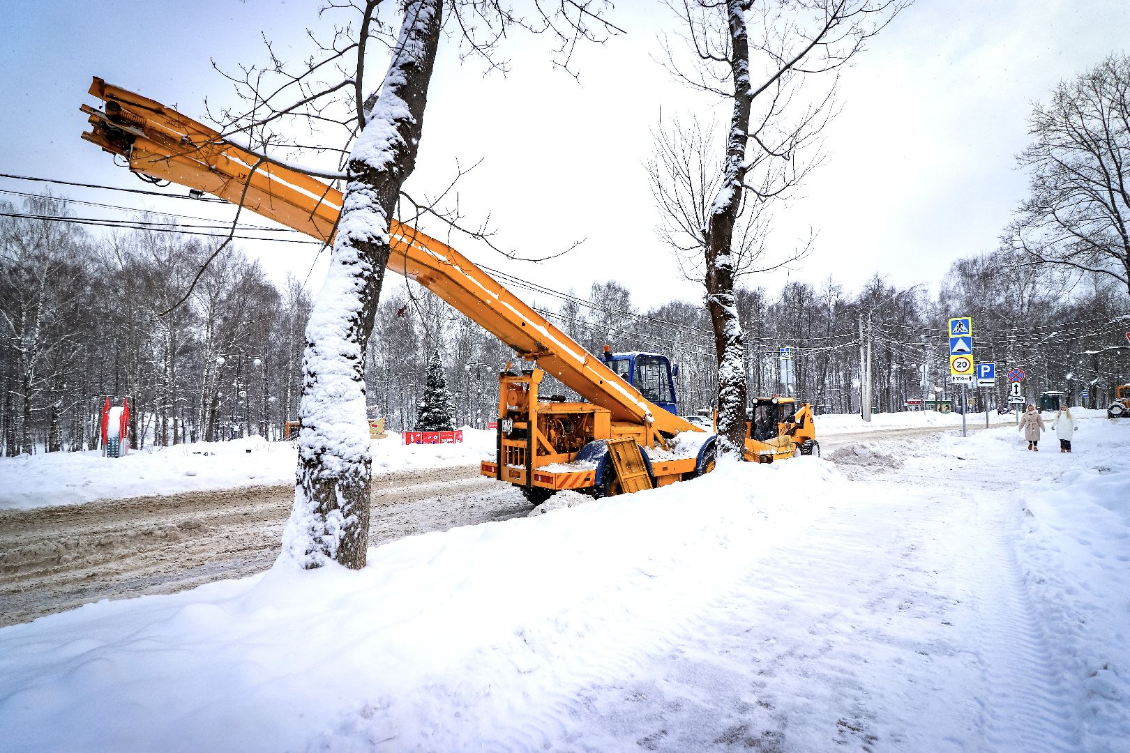 Клин, общество, ЖКХ, уборка снега, вертикалки,