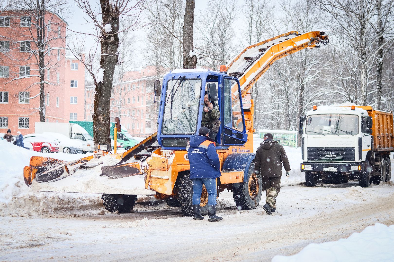 Клин, общество, ЖКХ, уборка снега, вертикалки,