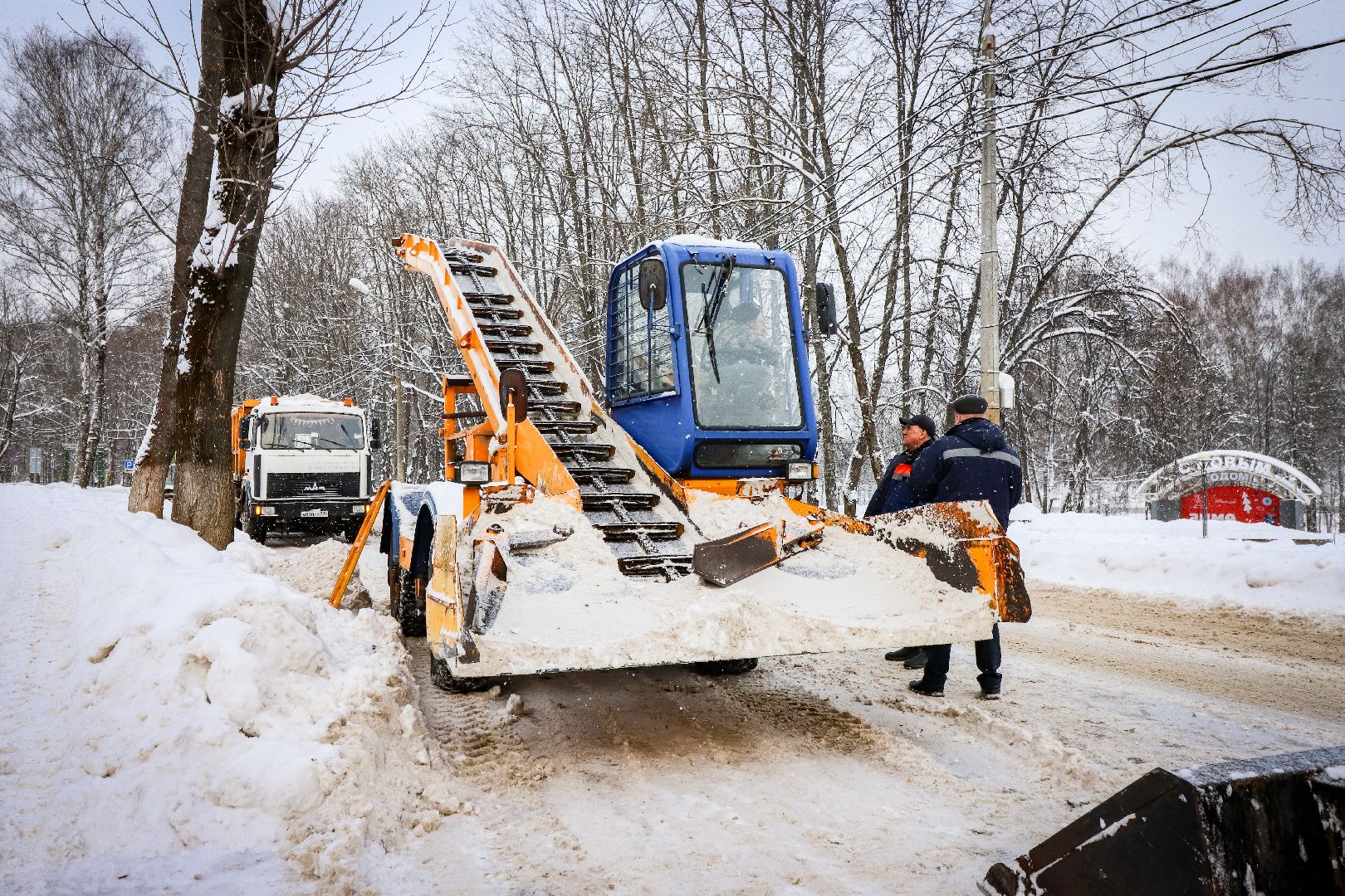 Клин, общество, ЖКХ, уборка снега, вертикалки,