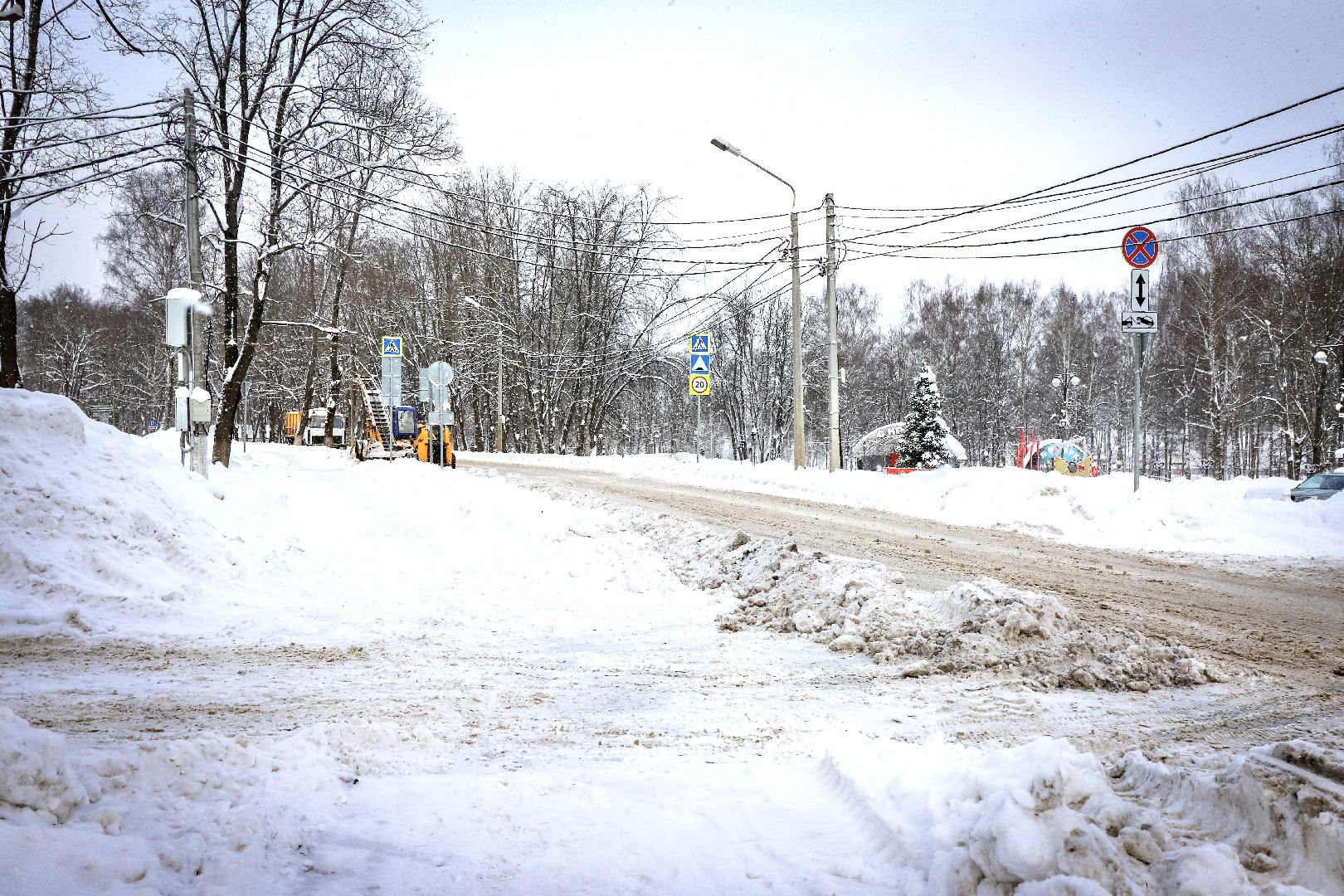 Клин, общество, ЖКХ, уборка снега, вертикалки,