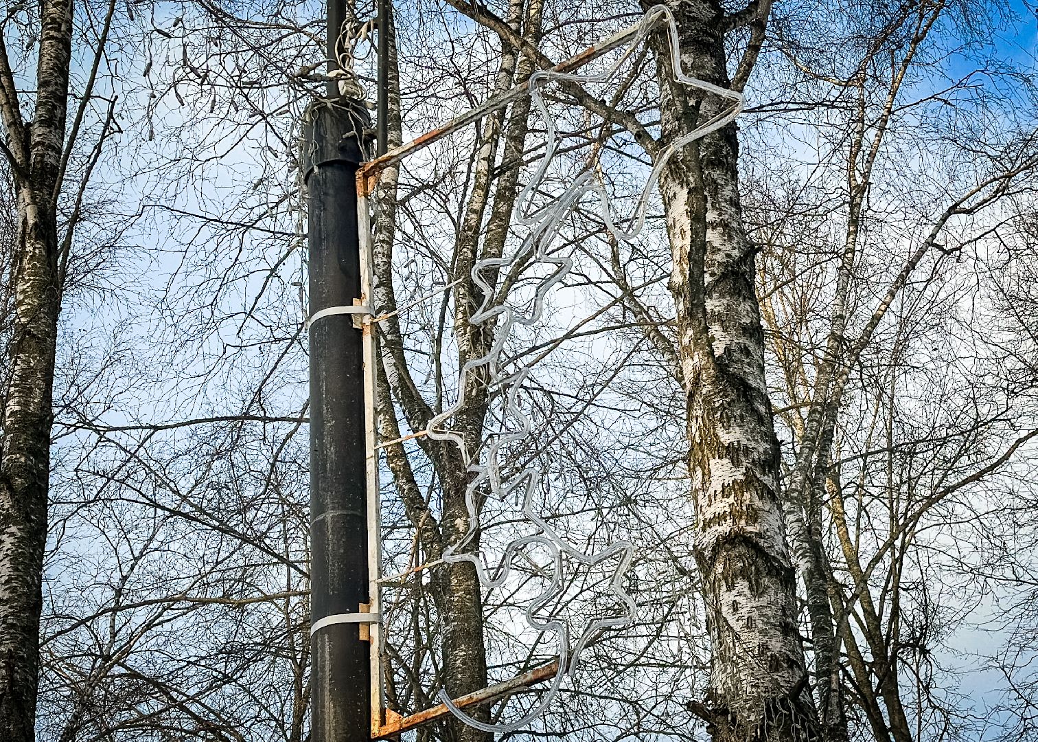 Клин, общество, благоустройство, иллюминация, вертикалки,