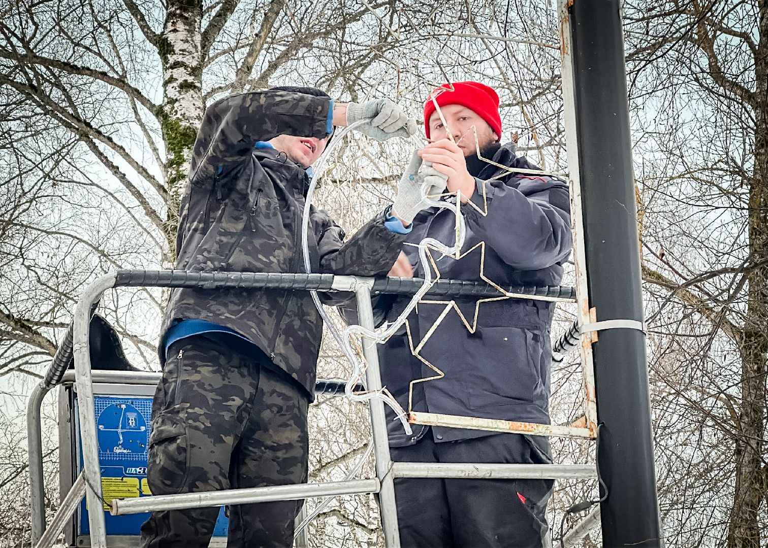 Клин, общество, благоустройство, иллюминация, вертикалки,