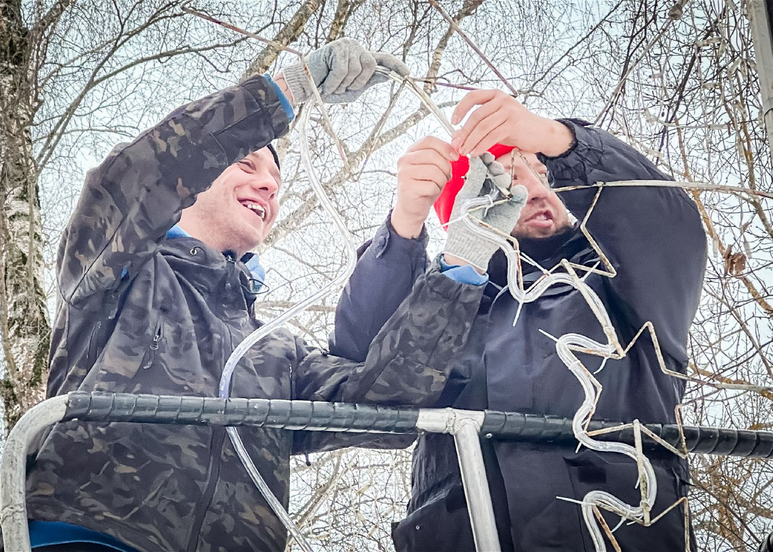 Клин, общество, благоустройство, иллюминация, вертикалки,