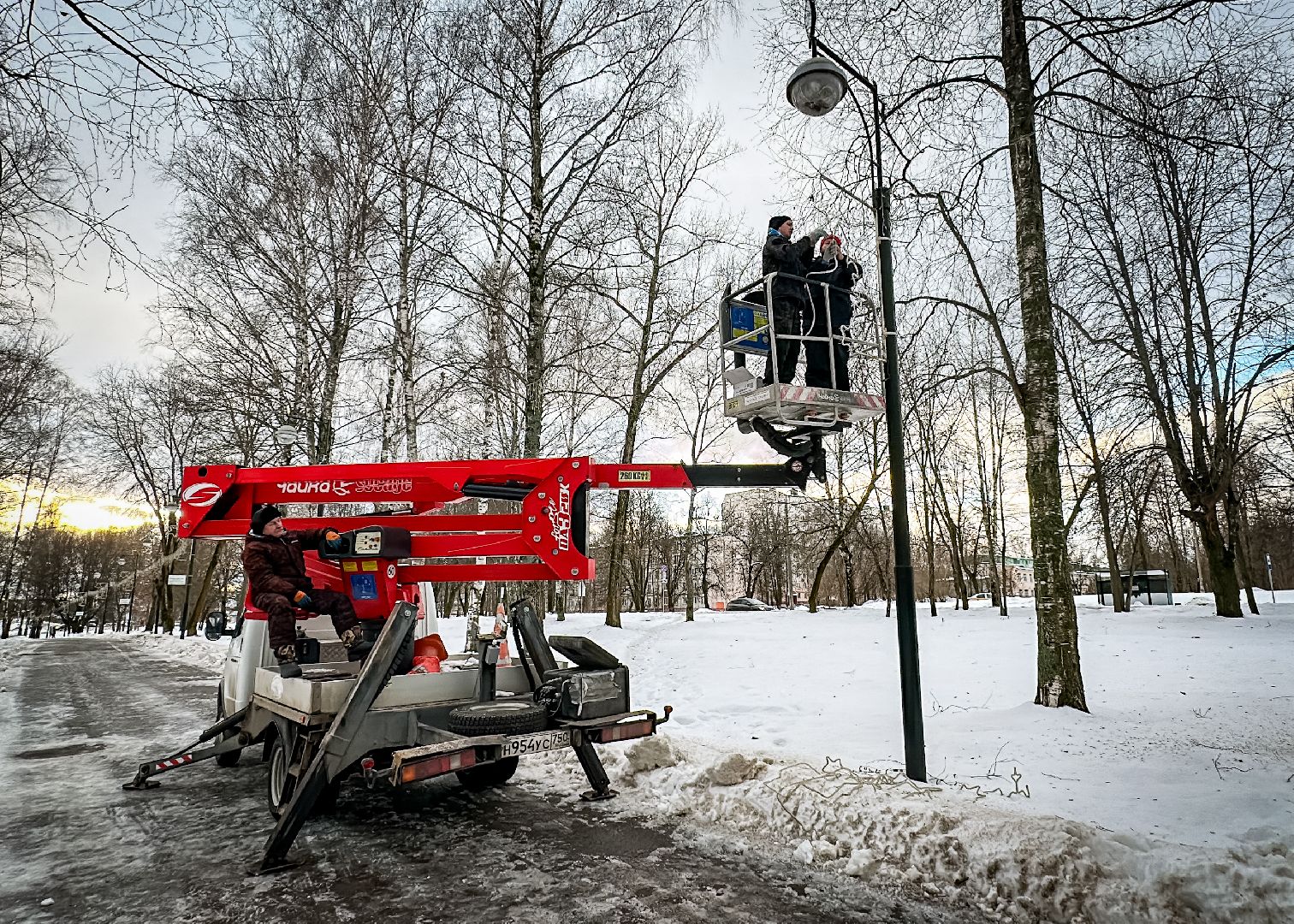Клин, общество, благоустройство, иллюминация, вертикалки,