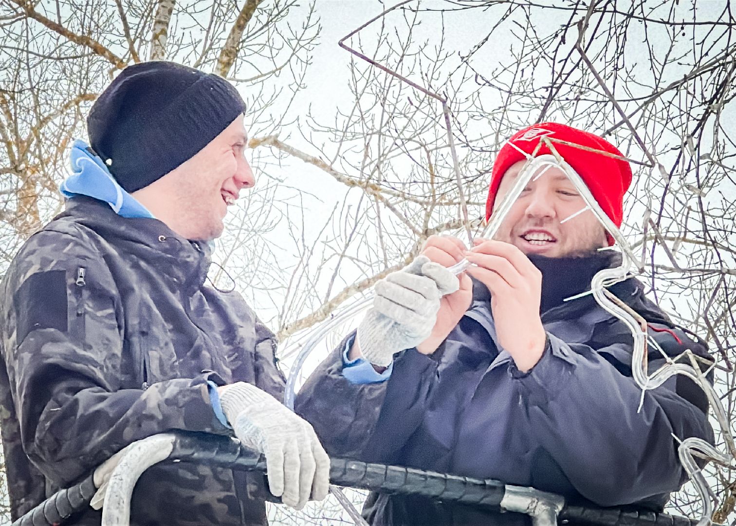 Клин, общество, благоустройство, иллюминация, вертикалки,