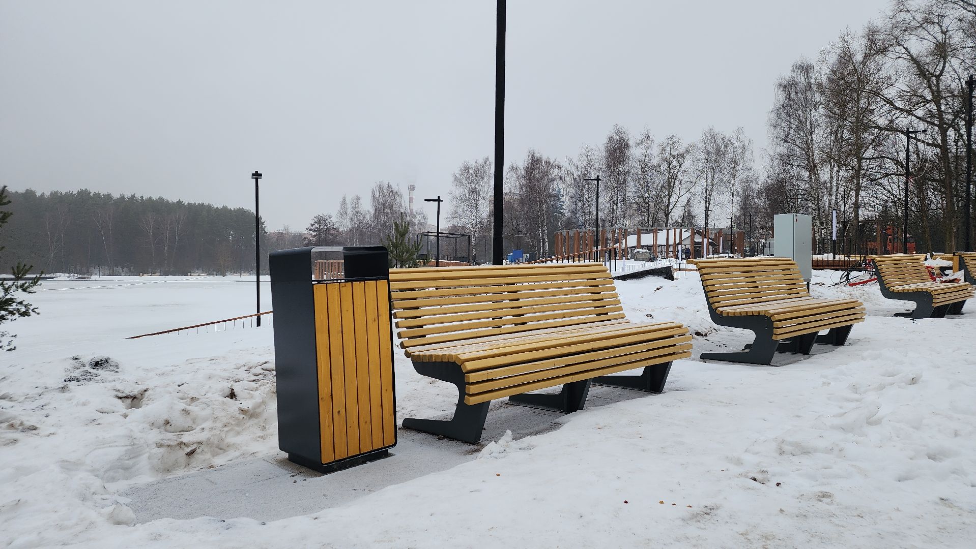 благоустрйоство, набережная, Лосино-петровский, вертикалки,