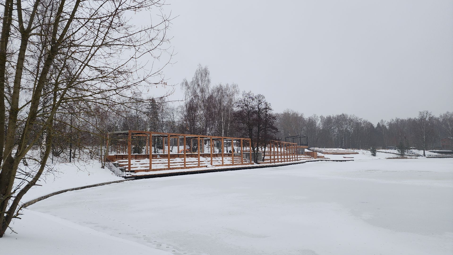 благоустрйоство, набережная, Лосино-петровский, вертикалки,