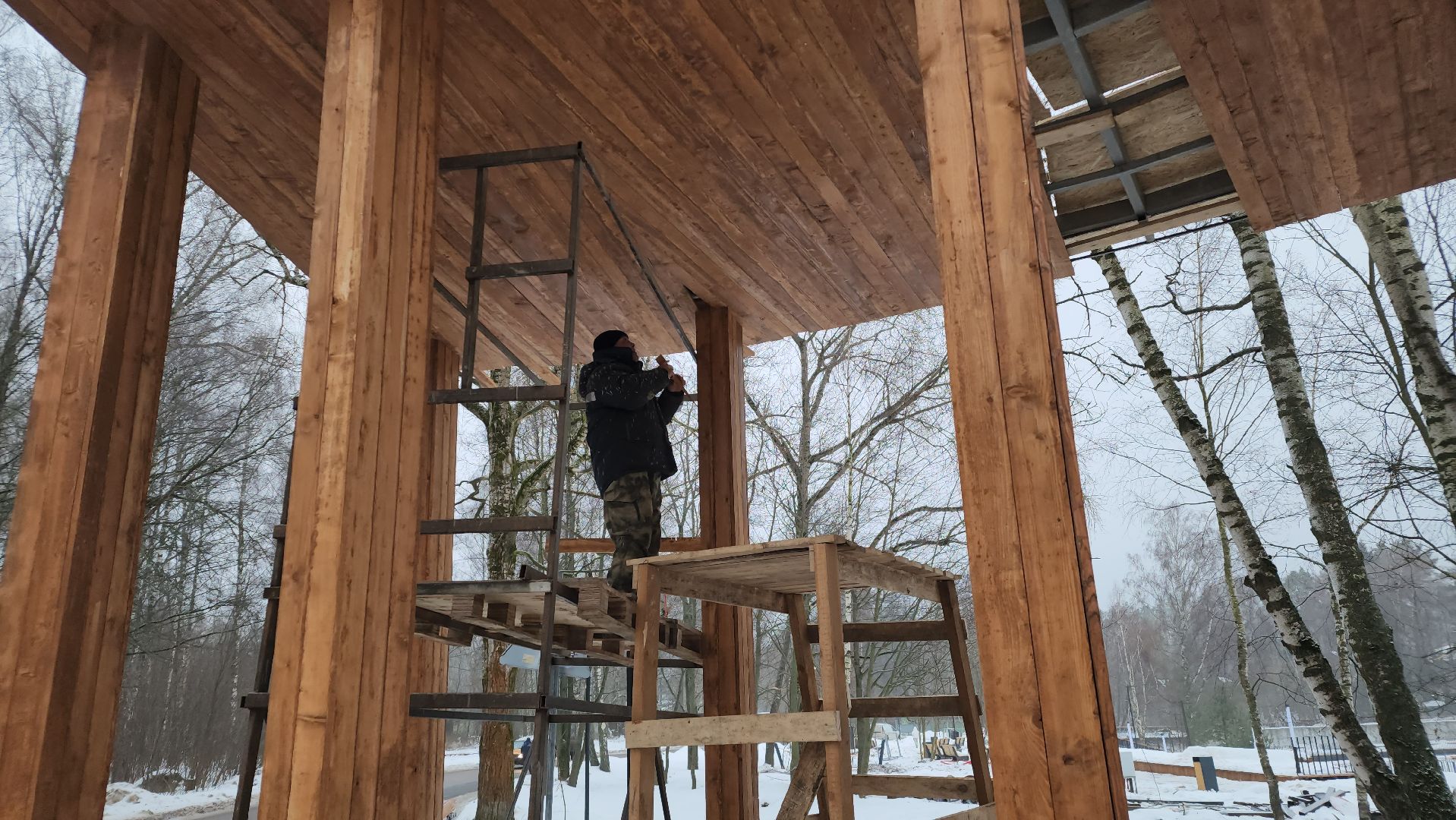 благоустрйоство, набережная, Лосино-петровский, вертикалки,