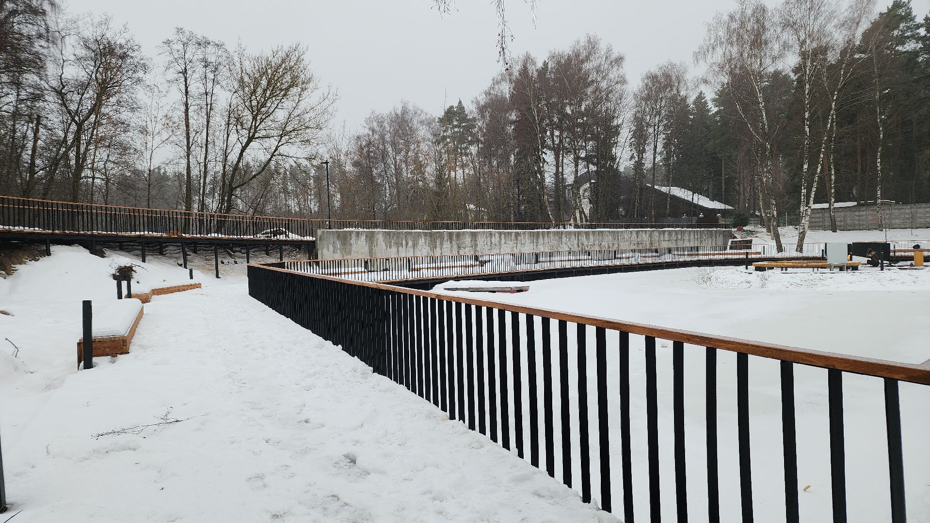 благоустрйоство, набережная, Лосино-петровский, вертикалки,