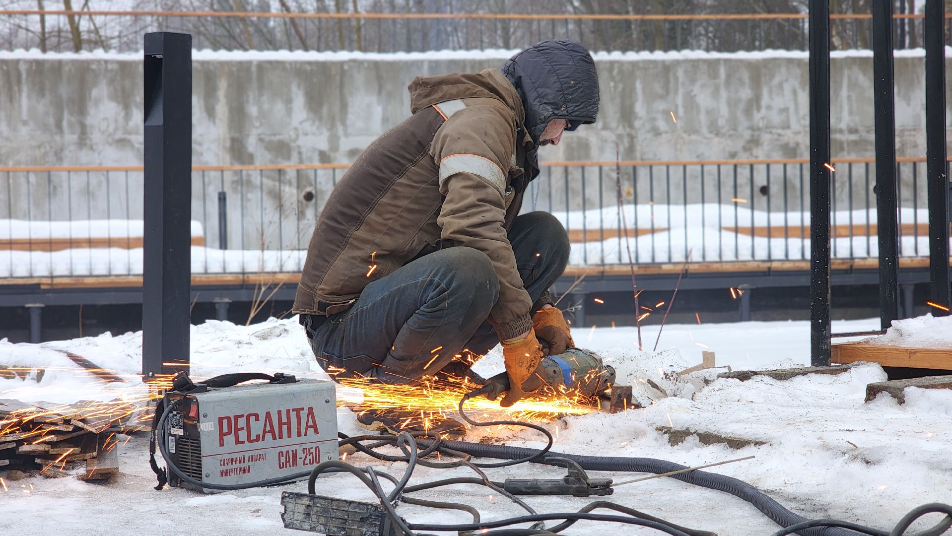 благоустрйоство, набережная, Лосино-петровский, вертикалки,