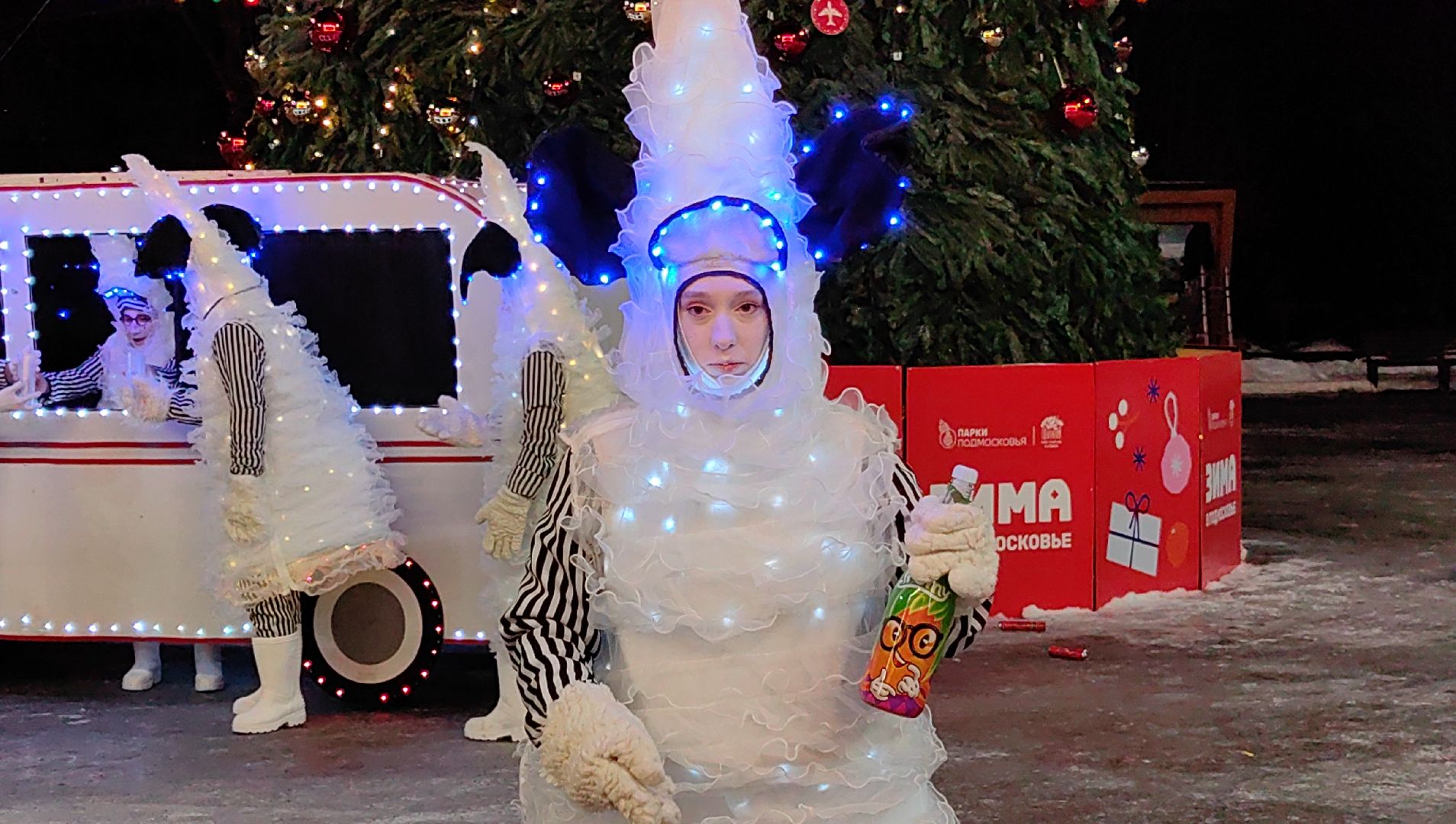парк, спектакль, Зима в Подмосковье, Автобус чудес, конкурс,