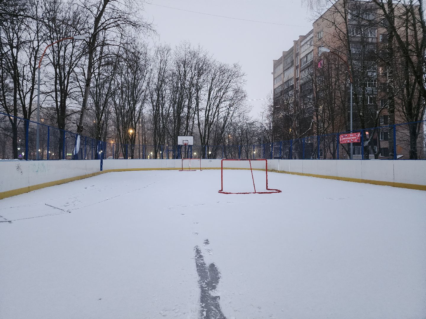 Черноголовка, Уличные катки, Каток в Черноголовке,