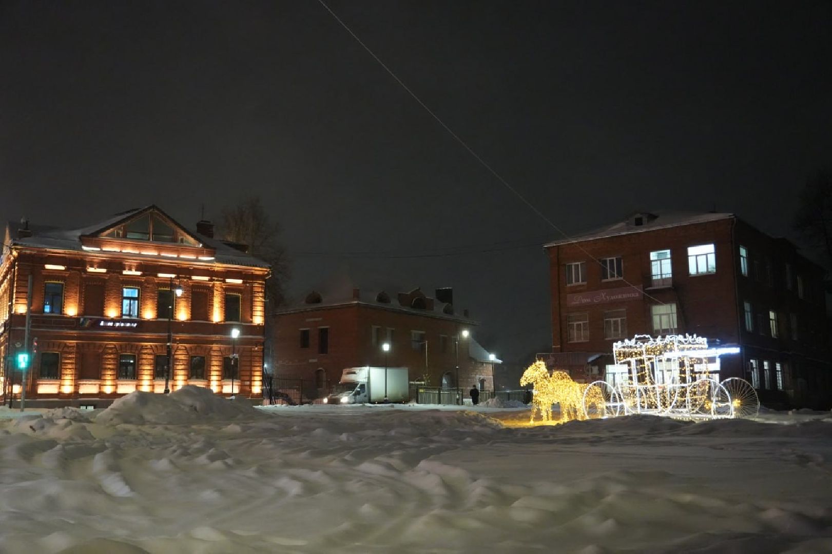 Новый год, Сергиев Посад, Украшения, Сергиево-Посадский городской округ, Иллюминация, Праздники, Благоустройство, вертикалки,