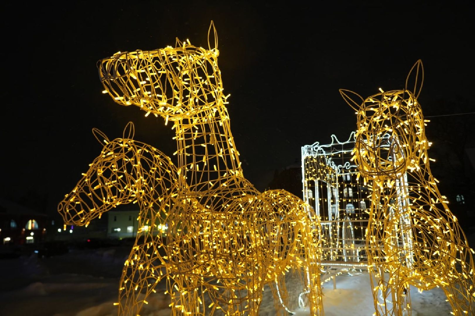 Новый год, Сергиев Посад, Украшения, Сергиево-Посадский городской округ, Иллюминация, Праздники, Благоустройство, вертикалки,