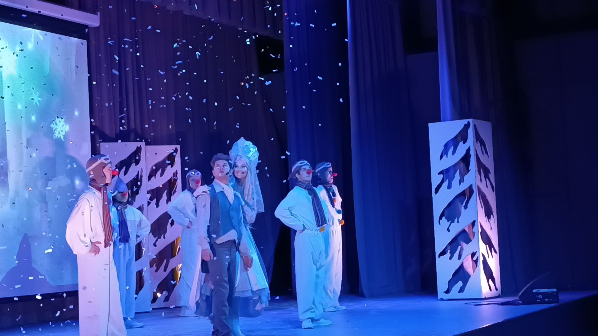 благотворительная елка, лобня, спектакль,авиатика,