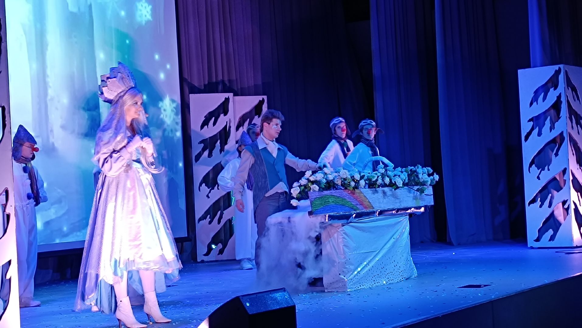 благотворительная елка, лобня, спектакль,авиатика,